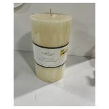 Threshold 7x4 Soft Cotton Pillar Candle