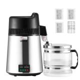 VEVOR 1.6 Gal Water Distiller Machine Silver