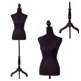 FDW Female Dress Form 60-67 Adjustable Black