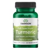 Swanson Turmeric 720mg 30 Capsules $9.99