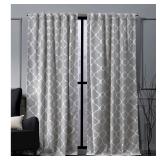 Nicole Miller Treillage Curtain Panel Pair 52x84
