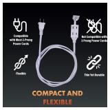 Newhouse Electric 3ft 2-Prong Extension Cord