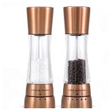 Cole  Mason Salt  Pepper Mill Set 190mm Copper