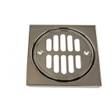 Westbrass Shower Strainer 4.25 Sq Polished Nickel