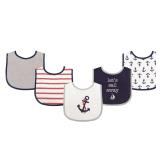 Luvable Friends Cotton Terry Drooler Bibs One Size