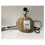 Hearth  Hand Rattan Wood Accent Lamp - New