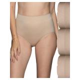 Vanity Fair Seamless Briefs 3-Pack Size 8