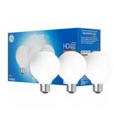 GE Refresh G25 LED Globe Bulbs 40W 3 Pack