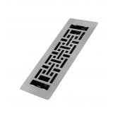 Decor Grates 3x10 Oriental Floor Register Nickel
