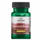 Swanson Pterostilbene 50mg 30 Veg Caps $8.19