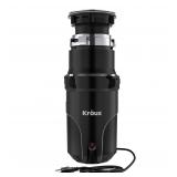 Kraus WasteGuard 13 HP Garbage Disposal Black
