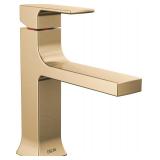 DELTA Velum Single Hole Bathroom Faucet Champagne