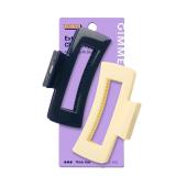 GIMME Rectangle Claw Clip Set Navy  Butter 2 Pk