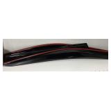 Black Car Window Rain Guards Visors Set - New