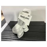 Feetures Elite Light Cushion Socks White Medium