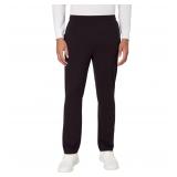Hanes Mens Cotton Jersey Sweatpants Black Medium