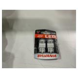 SYLVANIA 7443R Red ZEVO LED Mini Bulbs 2 Pack