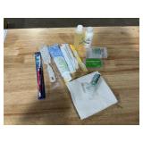 Travel Toiletries Bundle with Dove and Glister