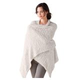 DEMDACO Giving Shawl Pockets Light Taupe