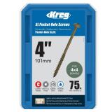 Kreg SML-C4X400-75 Pocket Screws 4"
