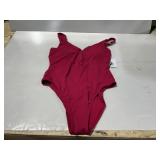 Andie One Piece Swimsuit Magenta Size M