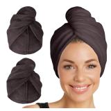 Turbie Twist 2-Pack Microfiber Hair Towel
