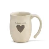 DEMDACO Mug Warm Heart Coffee Mug