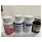 Assorted Dietary Supplement Lot B12 DHEA Zinc