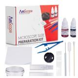AmScope Microscope Slide Preparation Kit