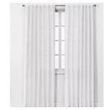 Threshold Filtering Linen Window Curtain 54"x84"