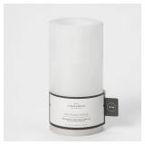 Threshold LED Flameless Black Wick Candle 8" X 4"