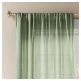 Threshold Solid Farrah Window Curtain 54"x84"