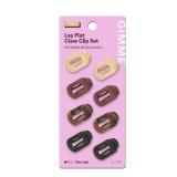 GIMME Beauty Lay Flat Claw Clip Set Non-Slip Sleek