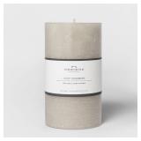 Threshold Pillar Cozy Cashmere Candle 7" X 4"