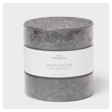 Threshold 3-Wick Wick Pillar Candle 6"x6"