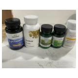 Swanson Thorne 5-Bottle Dietary Supplement Lot