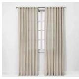 Threshold Linen Curtain 54x95 Light Filtering
