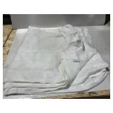 Threshold 54x100 White Linen Curtain Panel