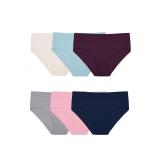 Fruit of the Loom Size 7 Modal Hipster Panties 6PK