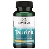 Swanson Taurine 1000mg 60 Veg Capsules