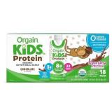 Orgain Kids Protein Shake Chocolate 8oz 18pk