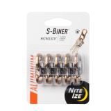 Nite Ize Mini S-Biner MicroLock Coyote