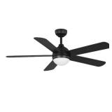 Hampton Bay 52 Smart LED Ceiling Fan Matte Black