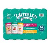 Waterloo Sparkling Water Variety Pack 24ct