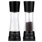 Cole Mason 190mm Pepper Mill Matte Black