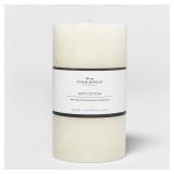 Threshold 7x4 Pillar Candle Soft Cotton
