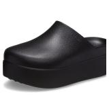 Crocs Dylan Platform Clogs Womens Size 8 Black