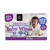 Fragrance-Free Baby Wipes 1152ct