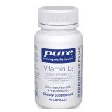 Pure Encapsulations Vitamin D3 125mcg 60 Capsules