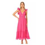 Petal Pup Small Bonito Midi Dress Berry